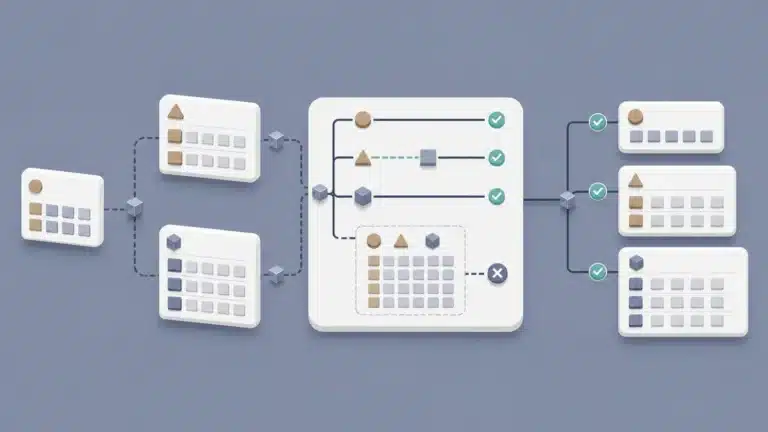 Isometrische Datenmigration mit mehreren verbundenen ERP-Quelltabellen und korrekt getrennten Zielsegmenten