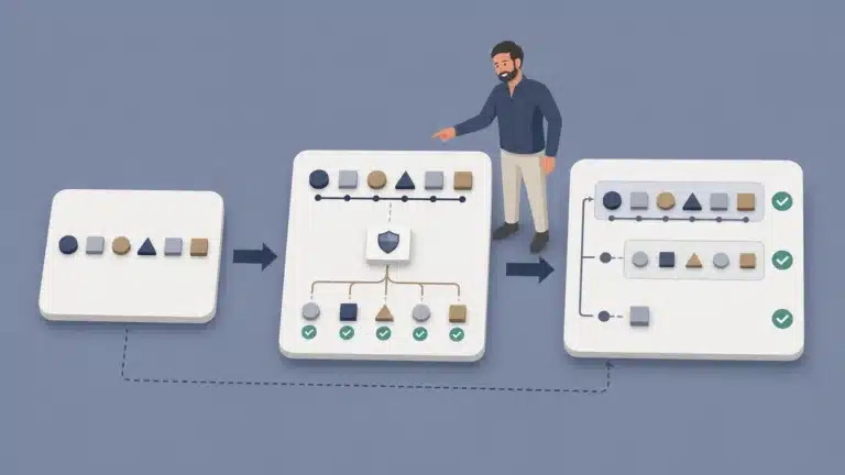 Isometrische ERP-Datenmigration mit beibehaltener Materialnummer, abgeleiteter Klassifikation und Alt-Neu-Schlüsselmapping