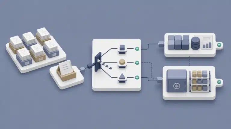 Isometrische Entscheidung zwischen operativer ERP-Migration, verdichteter Historie, Archiv und lesendem Altsystem